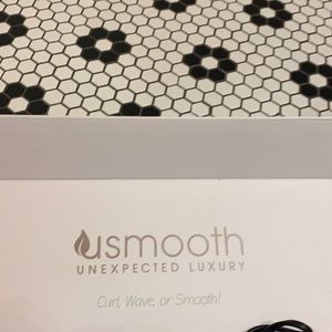 Usmooth ceramic curling iron